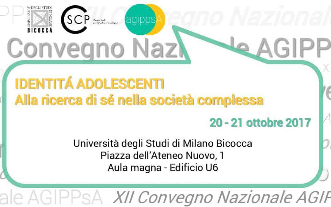 XII Convegno AGIPPsA – Identità adolescenti. Alla ricerca di sè nella società complessa