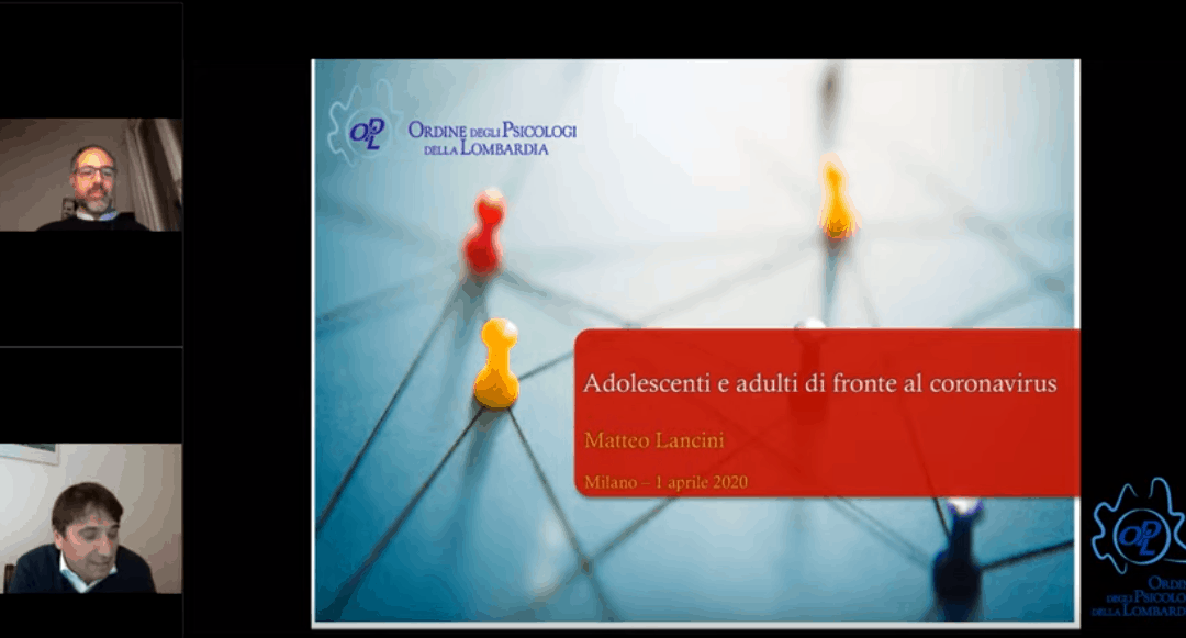 Adolescenti e adulti di fronte al Coronavirus – Webinar OPL